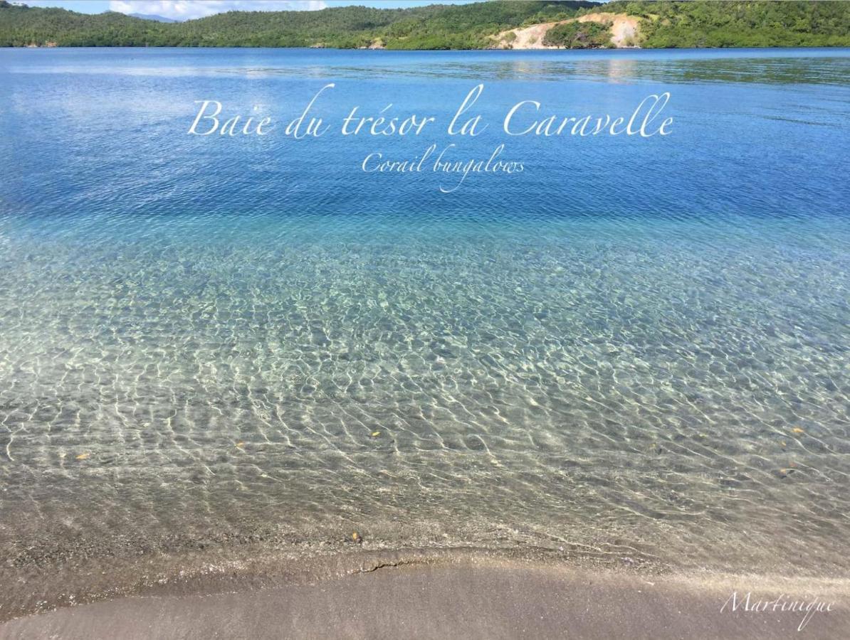 Les Bungalows De La Plage La Trinité Eksteriør bilde