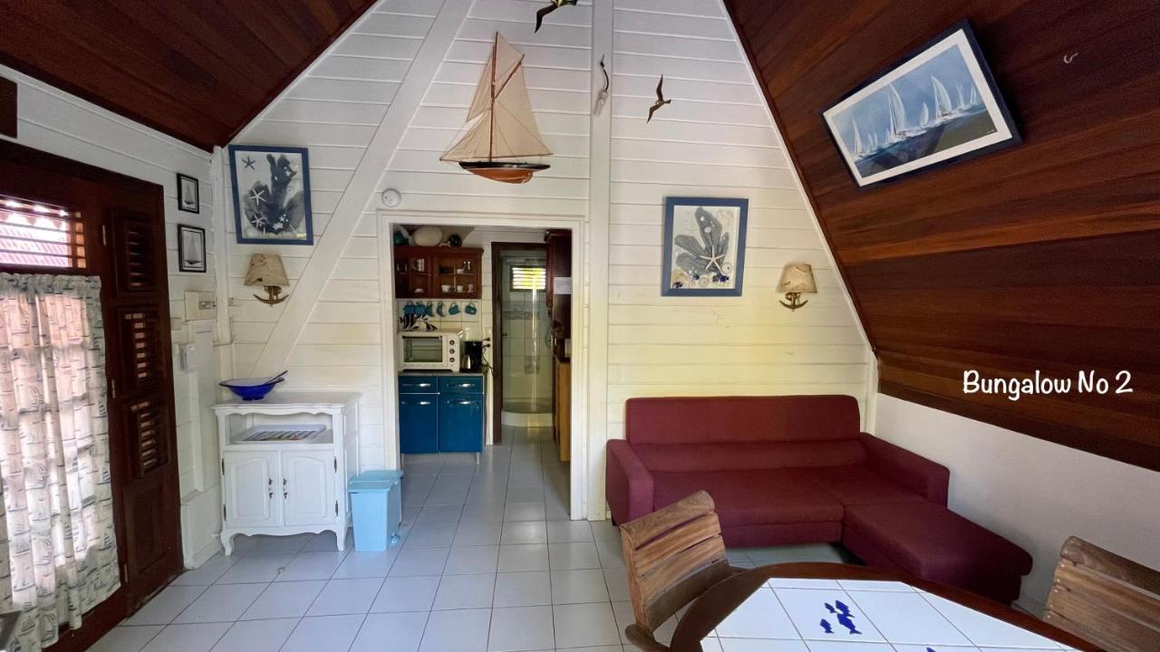 Les Bungalows De La Plage La Trinité Eksteriør bilde