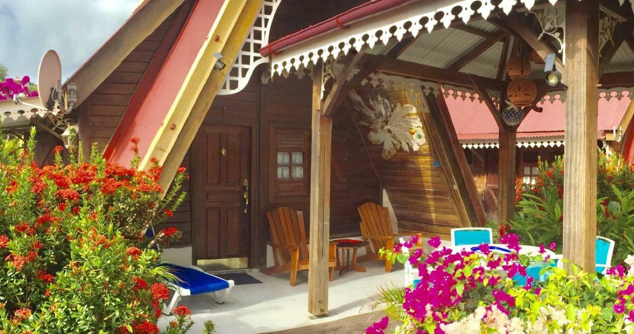 Les Bungalows De La Plage La Trinité Eksteriør bilde
